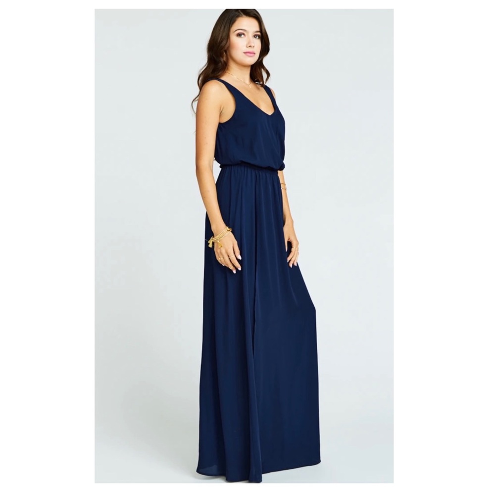 SMYM Kendall Maxi in Rich Navy Crisp